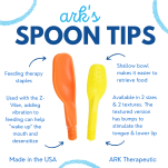Spoon Tip XL- Łyżeczka , końcówka masująca do wibratora, do głoski R - GUZKOWATA - 5
