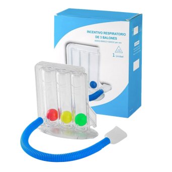 Spirometr kulkowy do rehabilitacji oddechowej