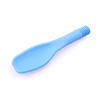 Spoon Tip, Końcówka masująca do wibratora, do głoski R,  ( MIĘKKA GŁADKA )