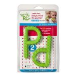 Gryzaki Chewy Tubes P & P z Wypustkami Zielone 2szt (Etap.2) - 2