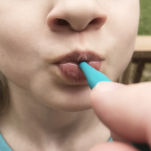 Końcówka do wibratora logopedycznego Ark Button Tips ( 2szt ) - 4