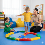 Ścieżka Sensoryczna, równoważnia 20 el. (010) - 5