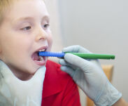 BITE TUBE Tips , Gryzak - Końcówka Masująca do Wibratora Logopedycznego - Gładka - 4