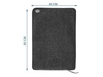 Elektryczna Mata Grzewcza 40/60cm pod stopy z włącznikiem nożnym 75W - 4