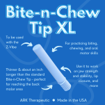 Bite-n-Chew Tips  - Końcówka Masująca do Wibratora Logopedycznego - 5