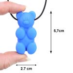 ARK Gummy Bear - Gryzak, Naszyjnik w kształcie Misia - 14