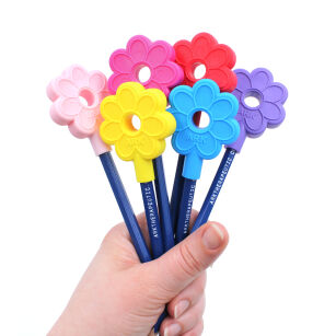 Pencil Flower - Gryzak Kwiatek - na kredkę lub ołówek