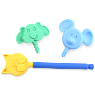 Z-VIBE ANIMAL KIT Wibrator Logopedyczny + 3 końcówki