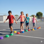 Ścieżka Sensoryczna Wiaderka ( 6szt ) - 9