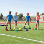 Ścieżka Sensoryczna Wiaderka ( 6szt ) - 8