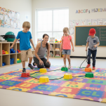 Ścieżka Sensoryczna Wiaderka ( 6szt ) - 7