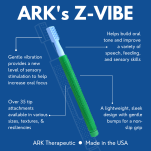 Wibrator Logopedyczny- Z-Vibe + 1 końcówka Probe - 15