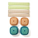 Tor Przeszkód - Równoważnia,  Platformy z Pomostami  8 el. - 6