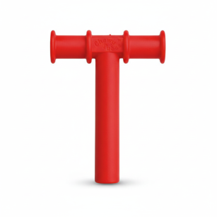 Gryzak Chewy Tubes T - Czerwony